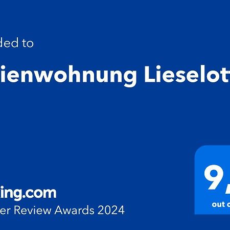 Ferienwohnung Lieselotte Діц Екстер'єр фото